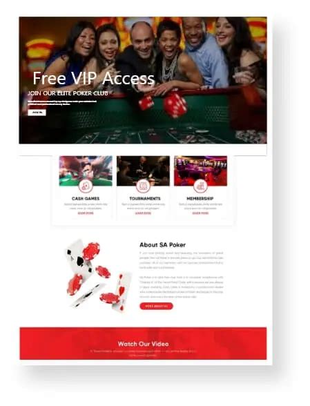 overseas casino site design - casino website design ideas.